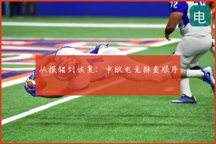 从报错到恢复:中欧电竞排查顺序
